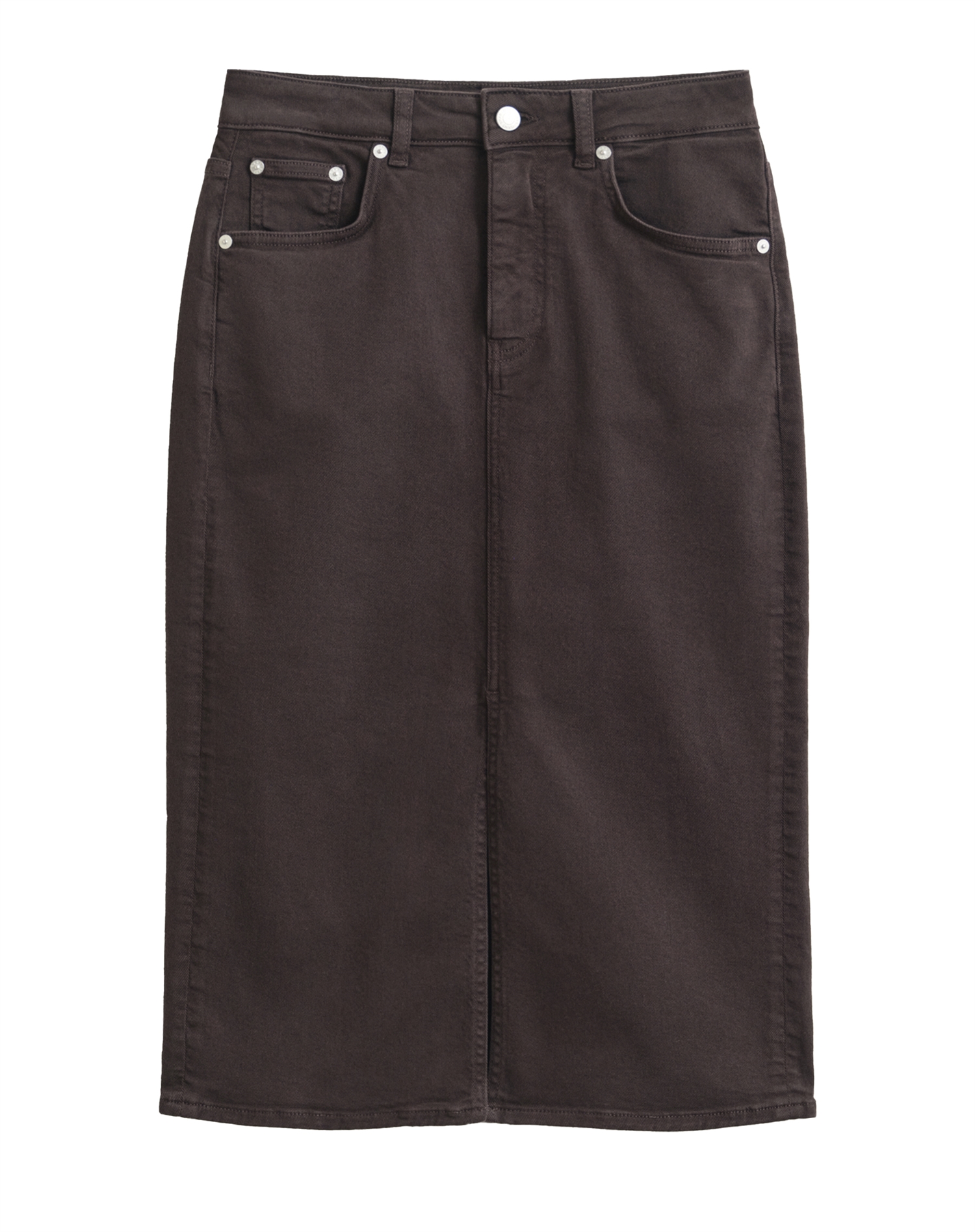 Gant - Color Pencil Nederdel - Deep Brown